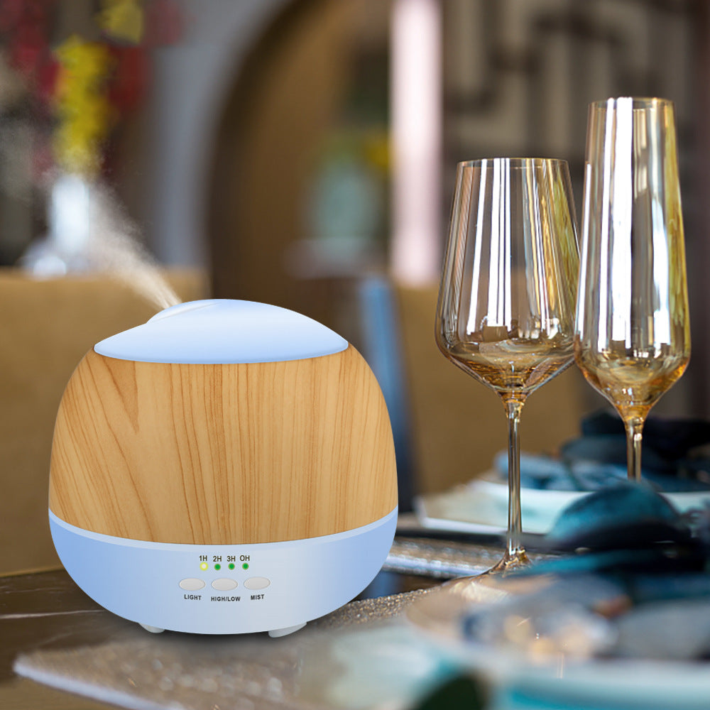 Wood grain essential oil aroma diffuser