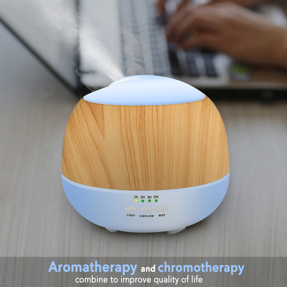 Wood grain essential oil aroma diffuser