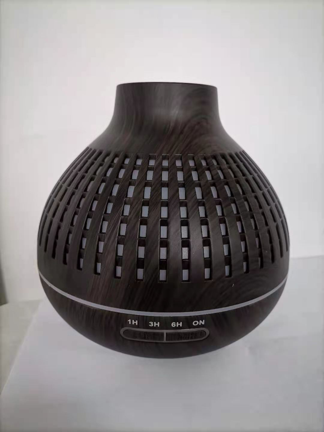 400ML Hollow Wood Grain Aroma Diffuser