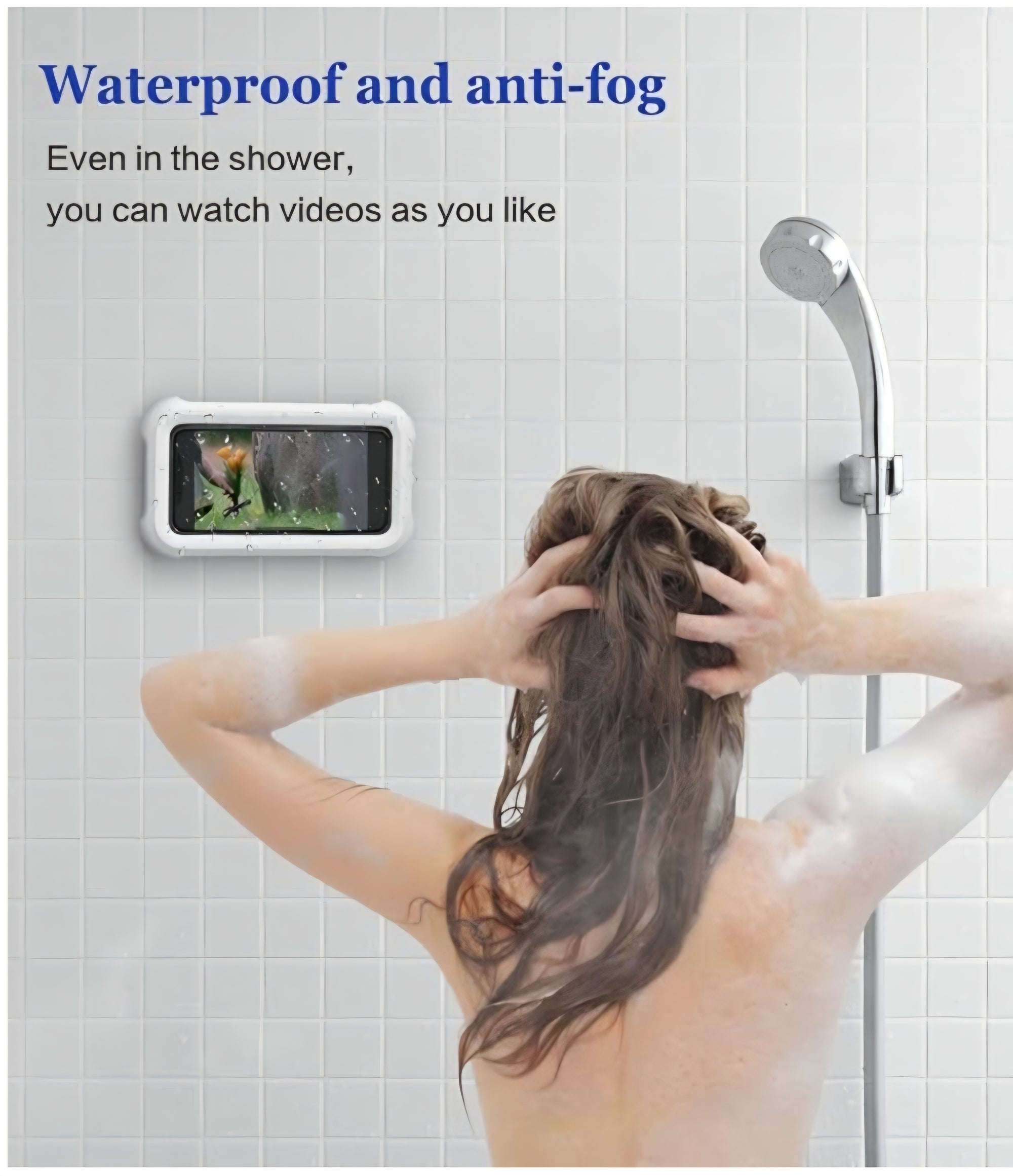 WaterLock™ Smart Shower Phone Mount