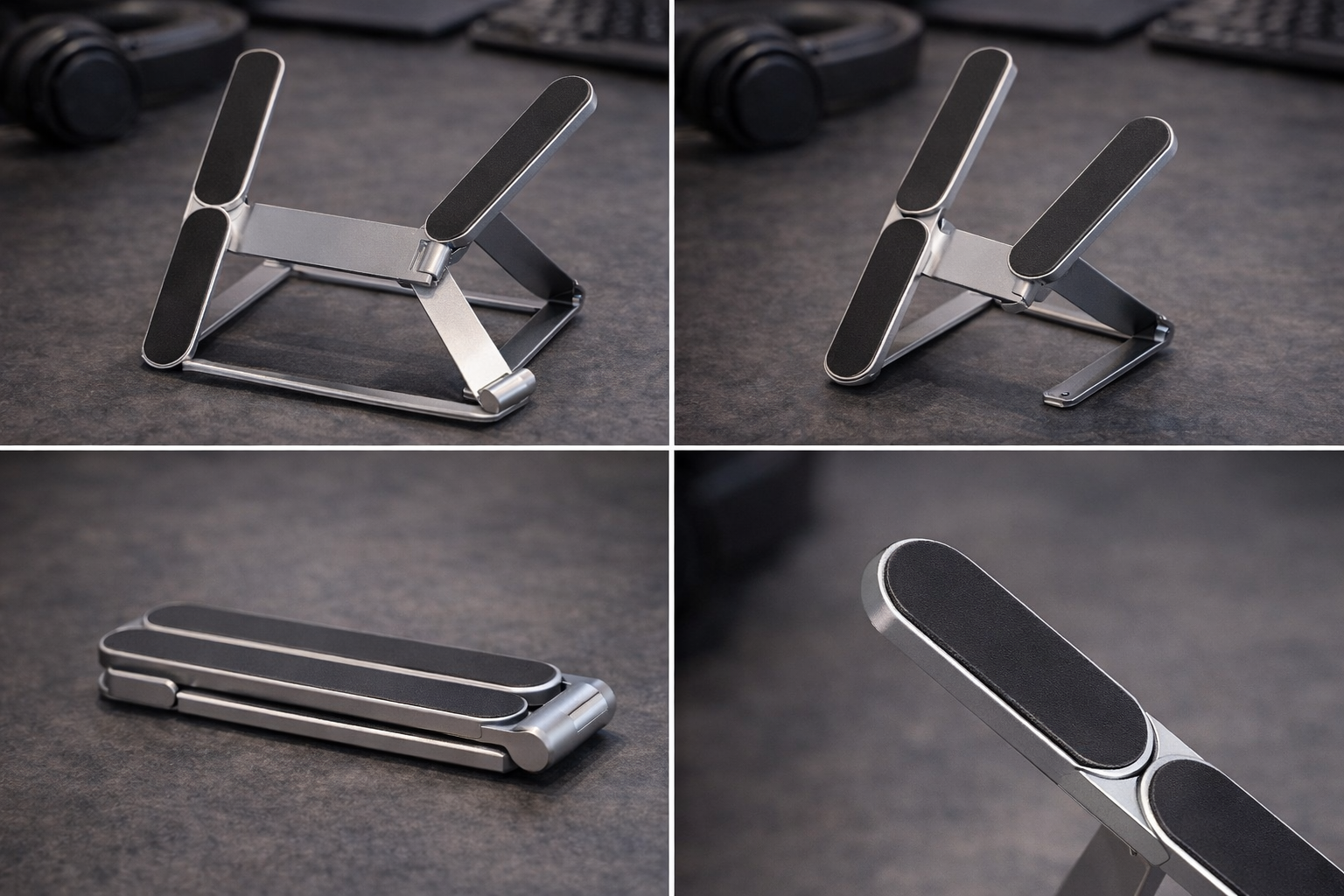 Multiport USB-C Dock with Foldable Stand