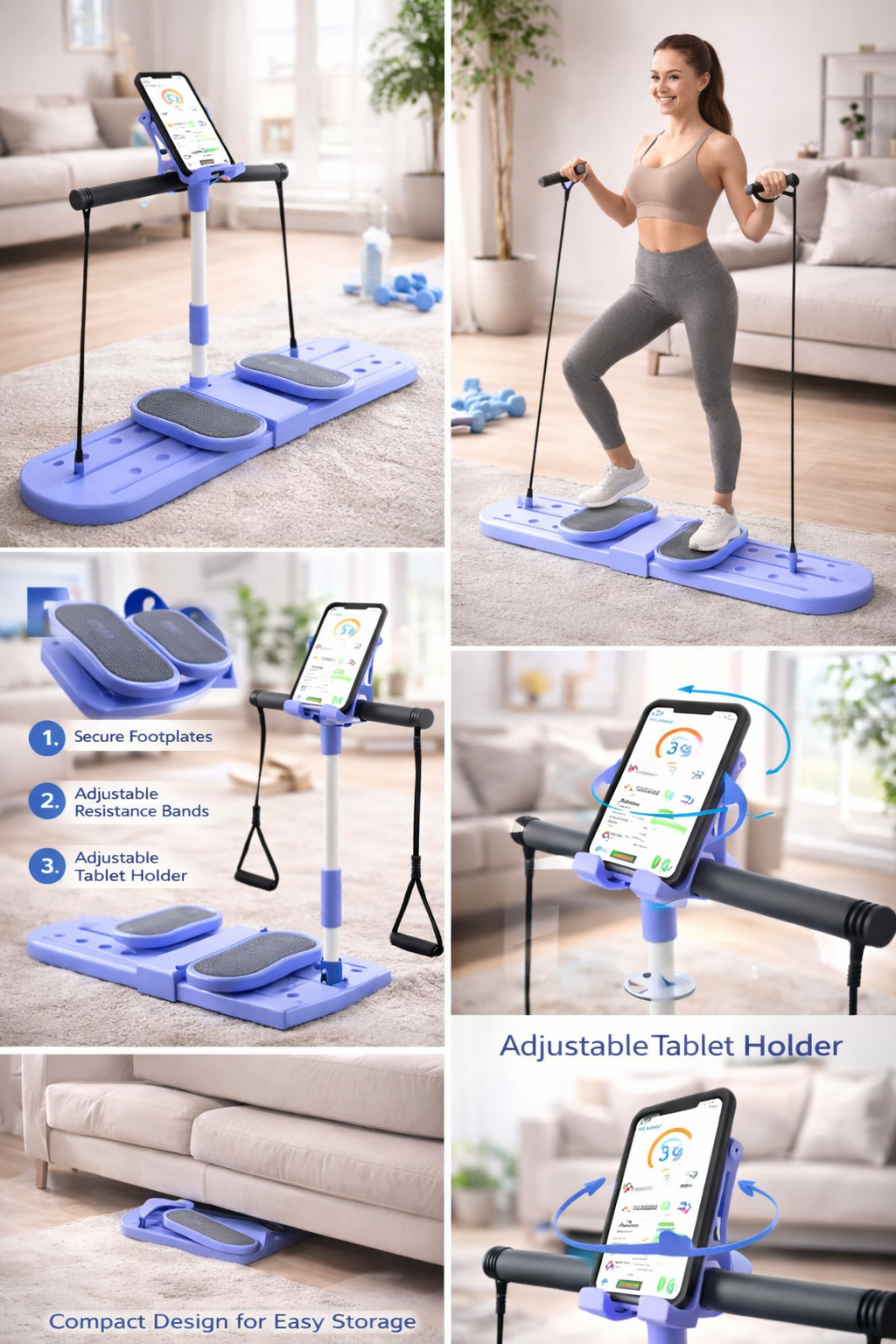 FitGlide Home Workout Board