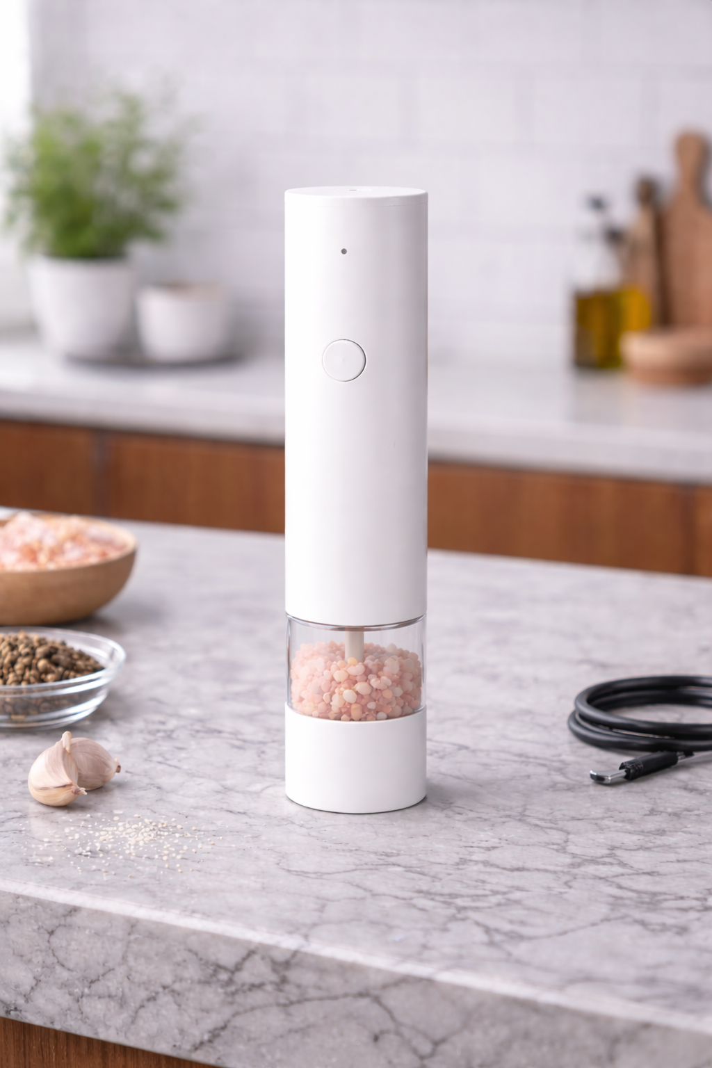 LuxeGrind Rechargeable Pepper & Salt Grinder